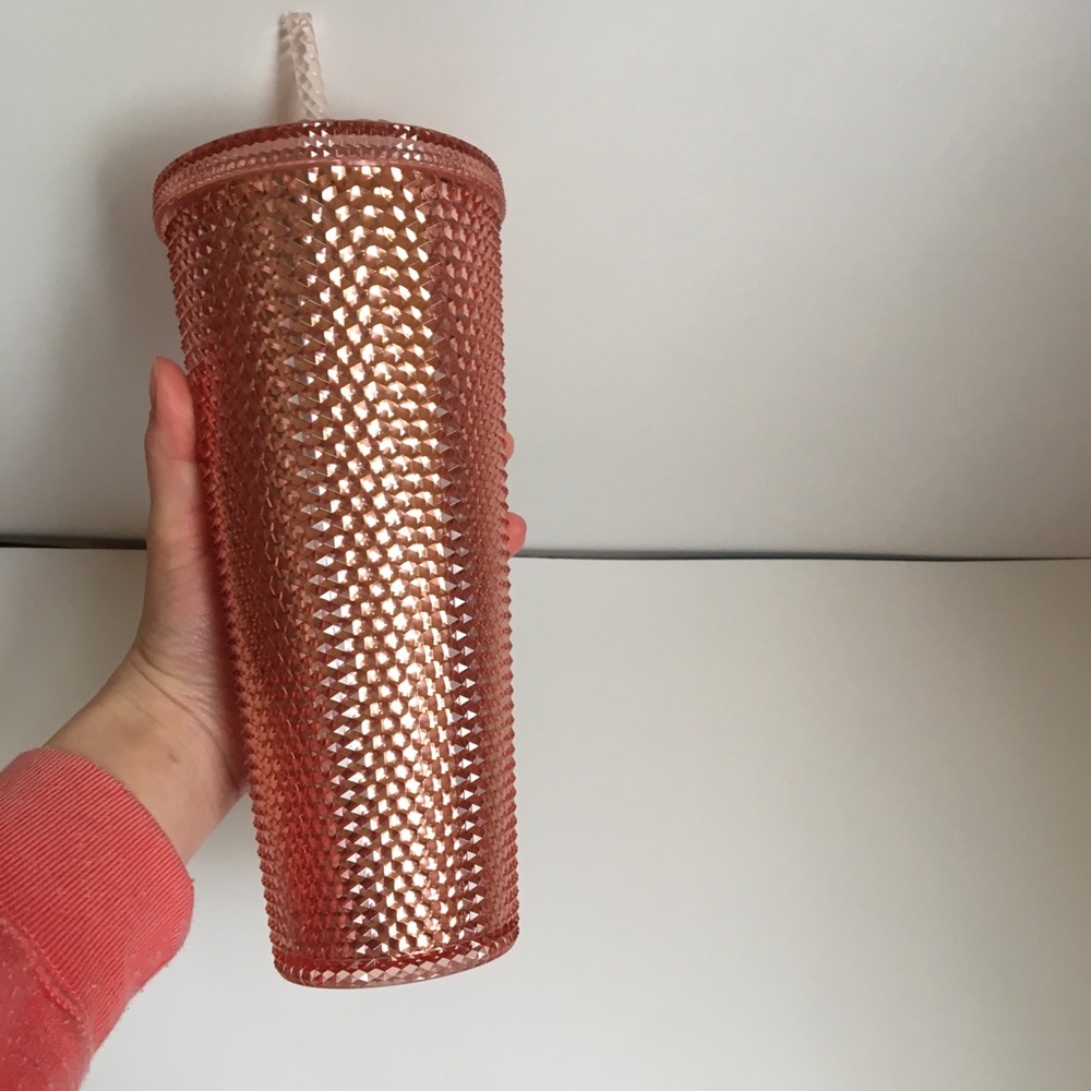 Starbucks Iridescent Rose Gold tumblr 24oz - Picture 4 of 5